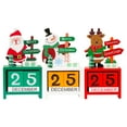 thumbnail image 5 of Herrnalise 2024 Christmas Countdown Calendar with Number Wooden Blocks,Wooden Advent Tabletop Desk Calendar,Xmas Tabletop Decoration for Home Office Christmas Decor, 5 of 8