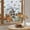 White, variant on Rainbow Window Privacy Film Fall Pumpkins Stain Glass Window Film for Glass Door Sticker Static Cling Heat Blocking Thanksgiving Buffalo Plaid Autumn Maple Leaf Sunroof Decal for Car Home 29.5"x78.7"