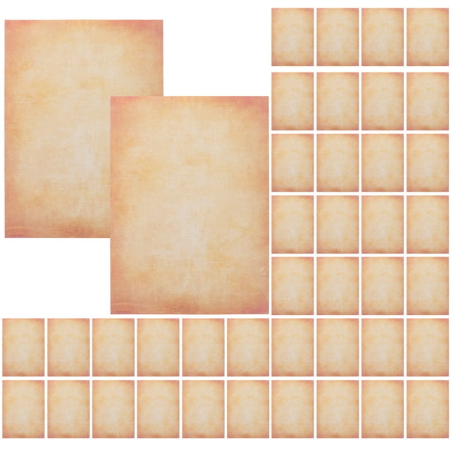 100 Sheets Writing Paper for Letter Painting Letter Paper Vintage Style Letter Paper Retro Paper