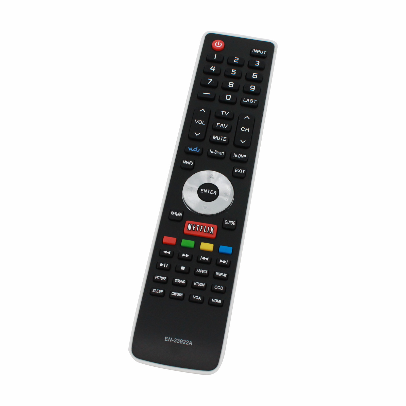 Replacement for Hisense EN33922A TV Remote Control Works with Hisense