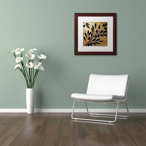 Trademark Fine Art "Bellissima II" Canvas Art by Color Bakery White Matte, Wood Frame