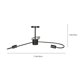 thumbnail image 2 of Modern Lamp Iron Art for Lighting Ceiling Light Decor, 2 of 5