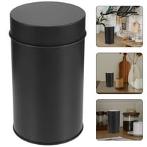 WHAMVOX  Airtight Food Storage Canister with Lid Container Travel Black