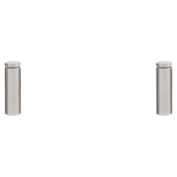 Speravity Tornillo publicitario, duradero, de alto brillo, diseño aerodinámico, espejo de cristal, tuerca a prueba de arañazos, perno, soporte para 16x60mm 2piezas Speravity CBP383106