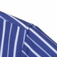 thumbnail image 4 of Mens Casual Striped Dress Shirts Stylish Long Sleeve Slim Fit Button Down Classic Shirt, Blue, Size XL, 4 of 7