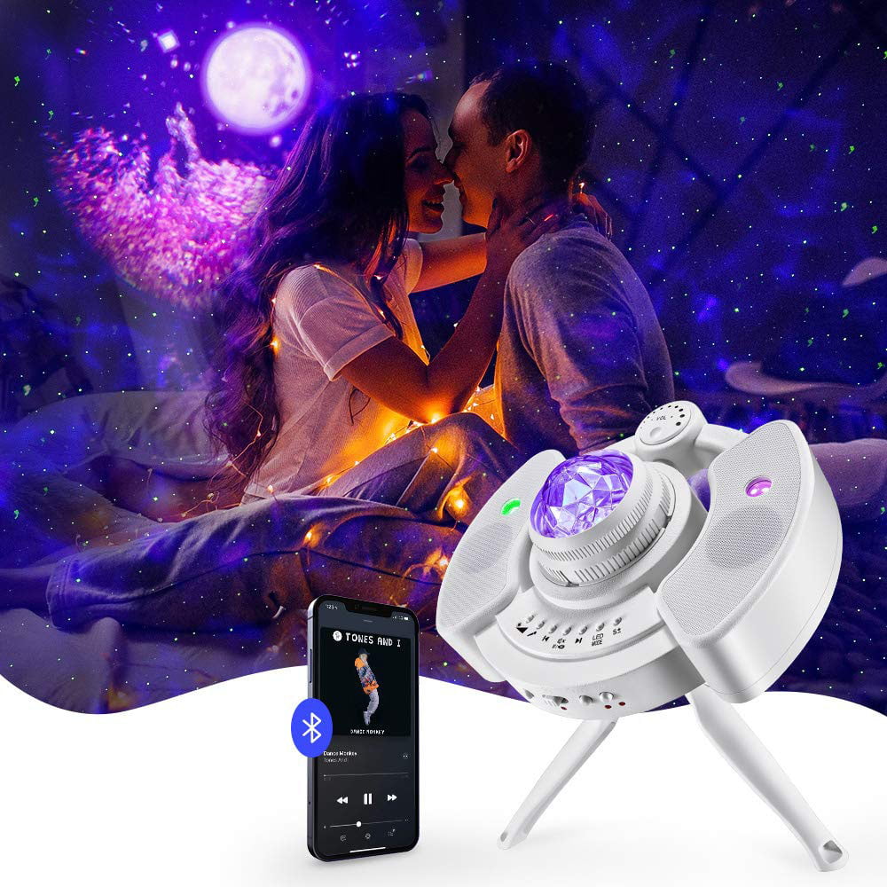 Galaxy Projector Light  Starry Night withTripod Stand & Double Speakers 