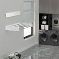 thumbnail image 4 of Wall Mounted Clothes Drying Rack,Foldable Wall Mount Laundry Drying Rack,Invisible Retractable Laundry Clothes Drying Rack, 4 of 9