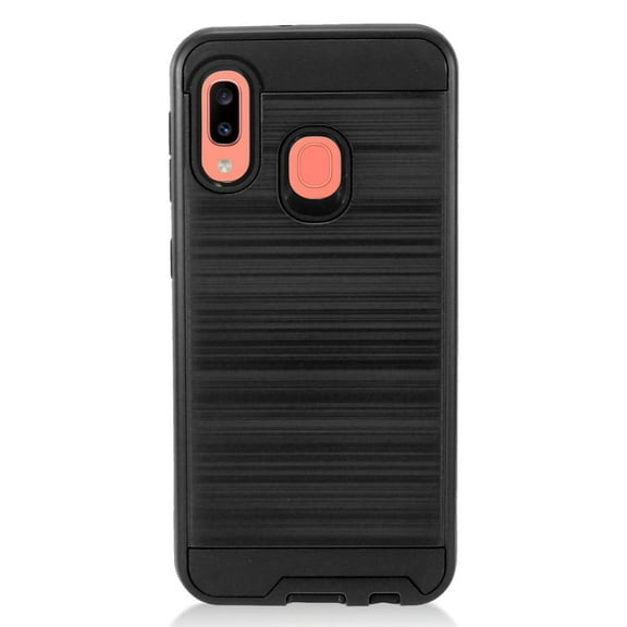 GSA Slim Brushed Hybrid Case For Samsung Galaxy A10e - Black