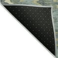thumbnail image 3 of 10' X 14' Sage And Artichoke Green Abstract Washable Indoor Outdoor Area Rug, 3 of 5
