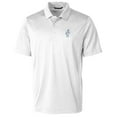 thumbnail image 2 of Men's Cutter & Buck White Houston Oilers Throwback Logo Big & Tall Prospect Textured Stretch Polo, 2 of 3