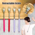 thumbnail image 2 of Telescopic Stainless Steel Back Scratcher Extendable Massager For Itch Relief Health Care, 2 of 3
