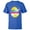 Royal, variant on Disney Donald Duck Easter Let’s Get Crackin’ Spring Holiday - Short Sleeve T-Shirt for Kids - Customized-Athletic Heather