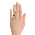 thumbnail image 2 of 3 Stone  Oval Shape Black Star Sapphire Ring Set In 14K Yellow Gold - Color Stone Birthstone Ring LR7043BSY-D, 2 of 3