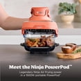 thumbnail image 3 of Air Fryer Ninja FN101OR 4-in-1 4QT Glass Orange, 3 of 8
