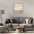 thumbnail image 3 of Stupell Industries Transitional Soft Sea Abstract Gold Floating Frame Canvas Art, 18 x 18, by Patricia Pinto, 3 of 8