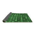 thumbnail image 2 of Ahgly Company Indoor Rectangle Abstract Emerald Green Modern Area Rugs, 5' x 7', 2 of 4