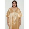 thumbnail image 2 of Oussum Plus Size Embroidered Kaftan Dresses for Women Long Solid Caftan Dress, 2 of 8