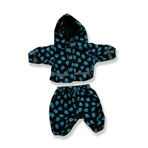 Blue Paws Rain Suit Outfit Teddy Bear Clothes Fit 14
