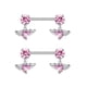 thumbnail image 1 of Pendientes de barra,Pendientes de barra industrial,regalo elegante y artesanal,Joyas para piercing corporal Suministros elegantes para bodas,Piercing Barra Moda Titanio Fiesta Mujer,Pendientes, 1 of 8