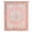 Pink, variant on Blue Boho Sheer Curtains 96 Inches Long, Farmhouse Bohemian Medallion Oriental Flower Light Filering Curtains, Privacy Drapes Simi Floor to Veiling Curtain for Living Room Bedroom Window Treatment