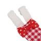 thumbnail image 3 of Pañal para pájaros, traje de piloto con patrón de rejilla roja ajustable, para guacamayos, periquitos, 3 of 8