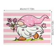 thumbnail image 4 of Hearth & Gear Easter Placemats With Realistic Bunny Pattern Easter Decoration Atmosphere Strong Effect Appearance Tall Dining Table Set for 4 round Small Table Set Indoor Charger Plates 6 Fall Place, 4 of 7