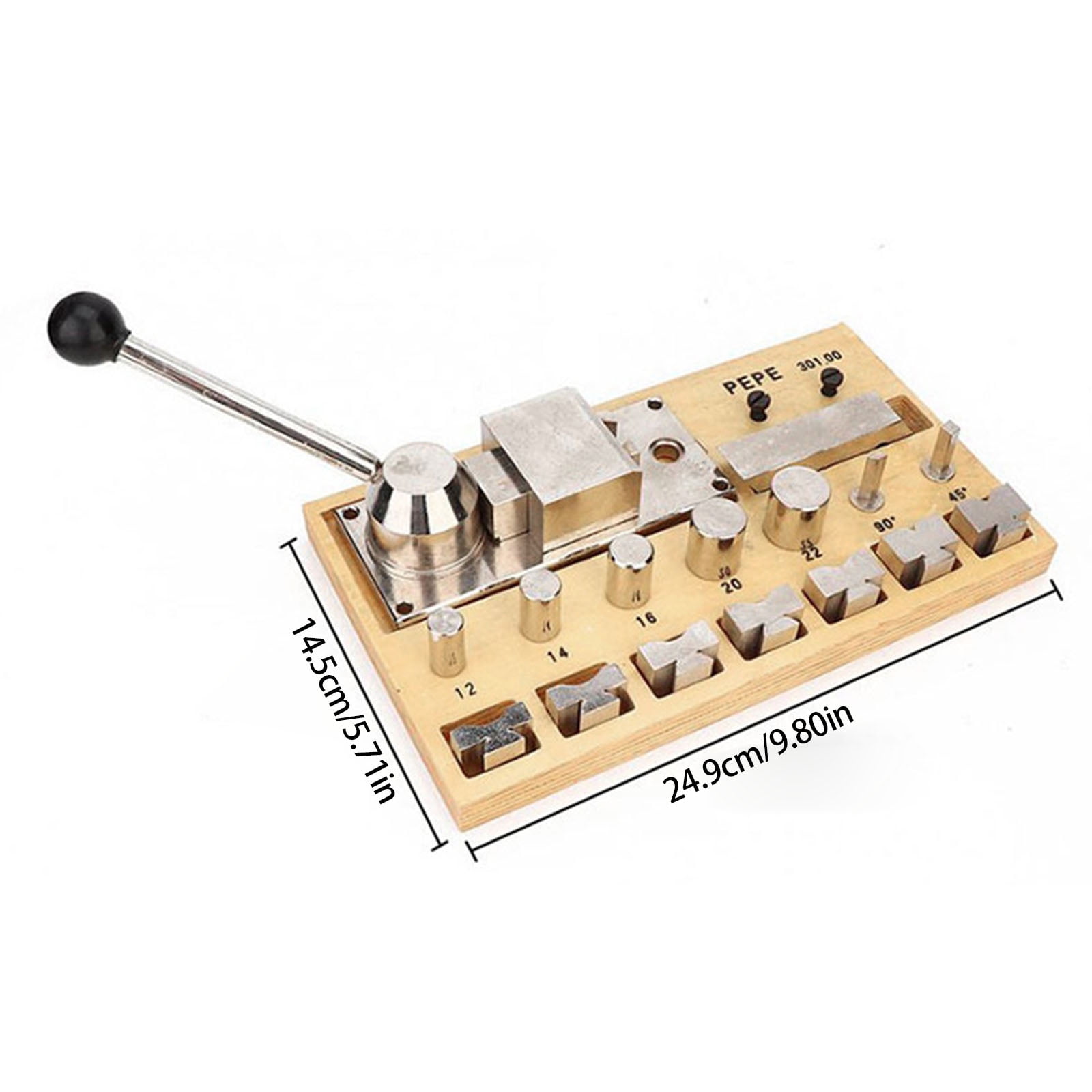 Multifunctional Metal Rings Maker Heavy Duty Jewelry Rings Bender Tool For Bracelets Rings Jewelry Making Craft Project