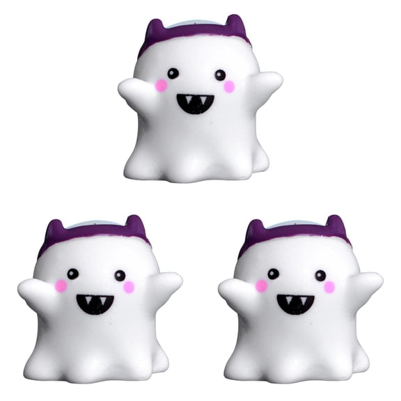Clearance Under $1 Cute Resin Ghost with Headband Figurine Halloween Decor
