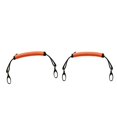 thumbnail image 1 of Esquirla 2pcs Removable Handle Grip Strap & Metal Buckle Portable for Speaker Orange, 1 of 8