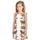 thumbnail image 1 of Fotbe Corgi Dog2 Vestido de Dormir para Niñas de 3 a 10 Años, Mangas Cortas, Estilo Princesa, Pijama Camisón con Mangas Voladas-Large, 1 of 6