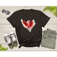 thumbnail image 5 of Flying Exotic Red Wildlife Bird Parrot Cockatoo Tropical T-Shirt Bird Shirt Parrot Animal Tshirt Zoologist Tropical Shirt Bird Lover Gift, 5 of 8