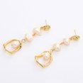 thumbnail image 2 of Pendientes largos de perlas Pendientes colgantes de gota para mujer Pendientes de perlas Pendientes colgantes de perlas Pendientes de tuerca Regalo de joyería Pendientes de boda, 2 of 5