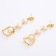 thumbnail image 2 of Pendientes largos de perlas Pendientes colgantes de gota para mujer Pendientes de perlas Pendientes colgantes de perlas Pendientes de tuerca Regalo de joyería Pendientes de boda, 2 of 5