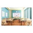 thumbnail image 4 of Magnetic Porcelain Whiteboard with Satin Aluminum Frame, 36 x 24, White Surface, Ships in 7-10 Business Days, 4 of 4