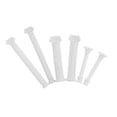 thumbnail image 6 of EXHUMKY 6Pcs Lightweight White Plastic Roman Column Figurines for Craft Decor, 6 of 8