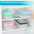thumbnail image 6 of Ice Cube Tray with Lid and Bin | 36 Nugget Silicone Ice Tray for Freezer | Comes with Ice Container, Scoop and Cover | Good Size Ice Bucket, 6 of 7