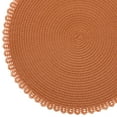 thumbnail image 3 of Dainty Home Set of 6 Placemats | Elegant and Durable | 15x15 in Round Woven Non-Slip Washable Place Mats | Tear-Resistant Heat | Resistant Placemats, 3 of 4