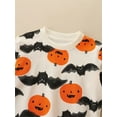 thumbnail image 2 of ATAIKU 2-7Y Kids Boys French Terry Sweatshirts Halloween Novelty Toddler Girl Crewneck Pullover Cotton Tops, 2 of 6