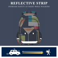 thumbnail image 5 of FORMRS Unisex School Backpack 17" Student Travel Bag with Laptop Compartment, Art Cocktails, 5 of 7