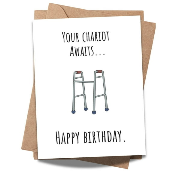 Funny Birthday Card - Hilarious Birthday Cards for Men, Women, Dad, Mom, Brother, Sister, Friends & Family