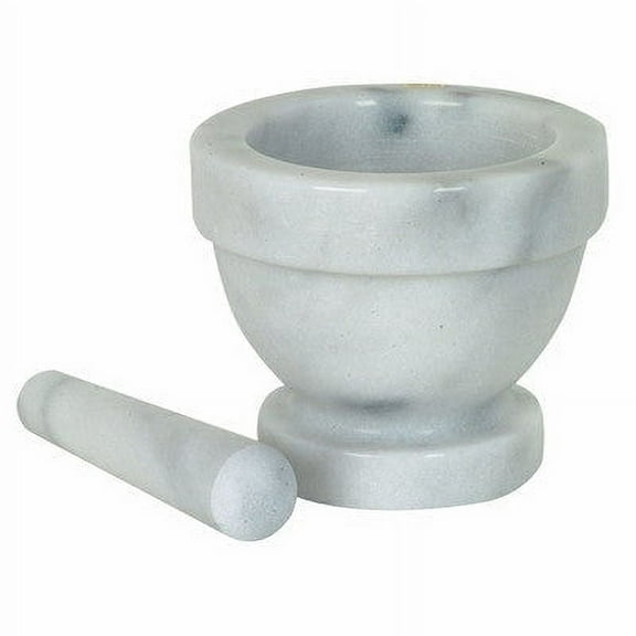 Winco MPS-42W Marble Mortar & Pestle
