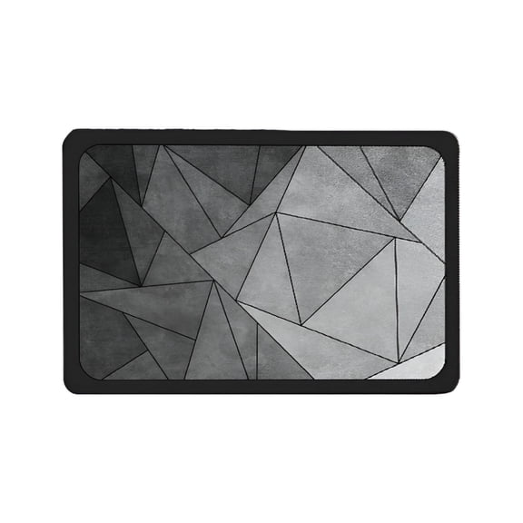 DERONA Sturdy Non-Slip Rubber Backing Entryway Mat Indoor,Waterproof Outdoor Rug,Throw Rugs With Rubber Backing Washable,Mudrooms and More