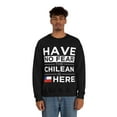 thumbnail image 4 of Have No Fear The Chilean is here Chile Pride Unisex Sweatshirt, S-2XL, 4 of 9