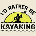 thumbnail image 3 of CafePress - I'd Rather Be Kayaking Light T Shirt - Men's Classic Graphic T-Shirt, 3 of 4