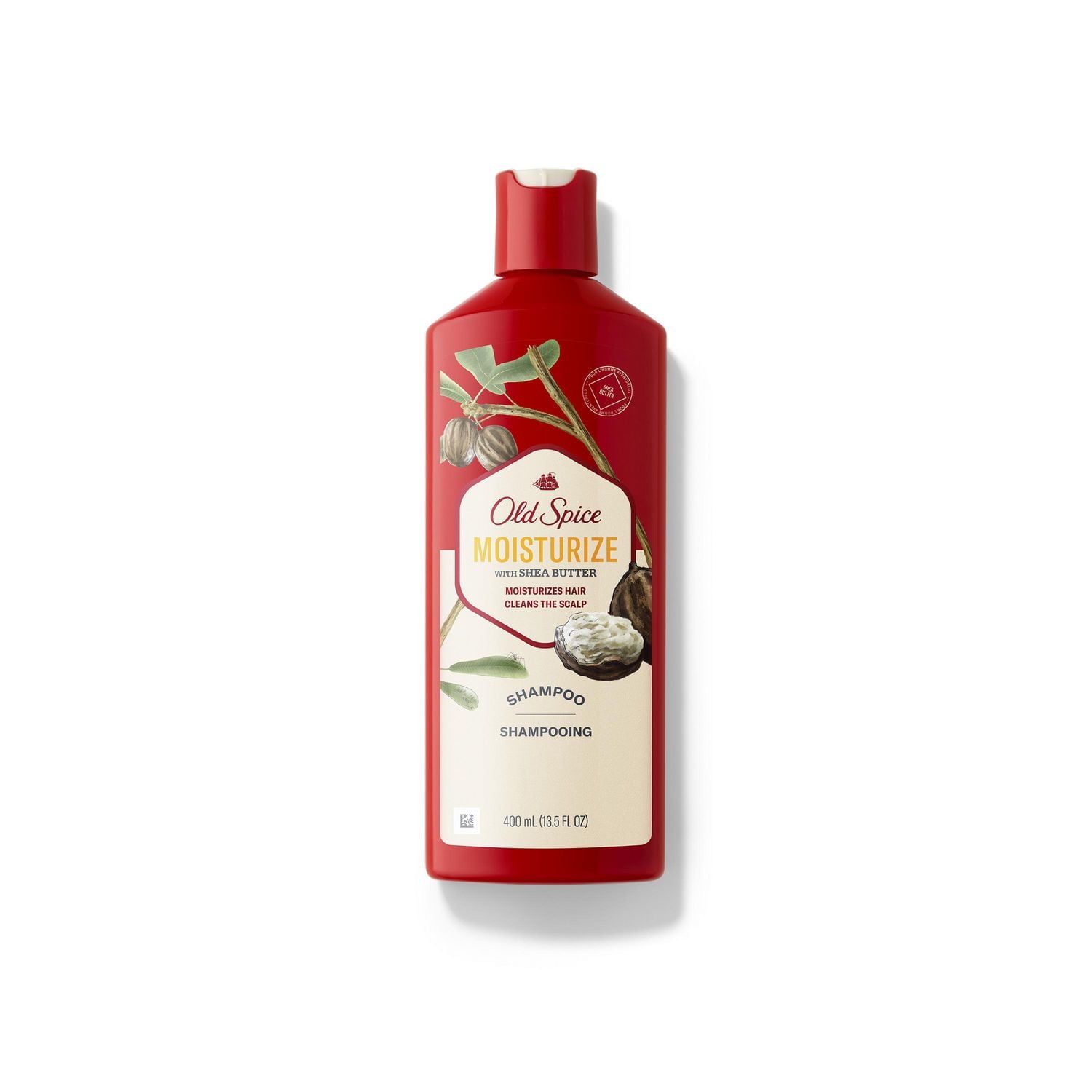 Shampooing avec beurre de karité Old Spice Hydrate pour hommes