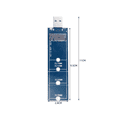 thumbnail image 4 of SSD M2 to USB Adapter M.2 B Key Protocol NGFF 3.0 Card, 4 of 6