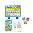thumbnail image 5 of Melissa & Doug Monthly Magnetic Calendar With 133 Magnets and 2 Fabric-Hinged Dry-Erase Boards, 5 of 6