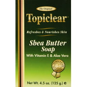Topiclear gold Shea Butter Soap 4.5 oz. (Pack of 2)