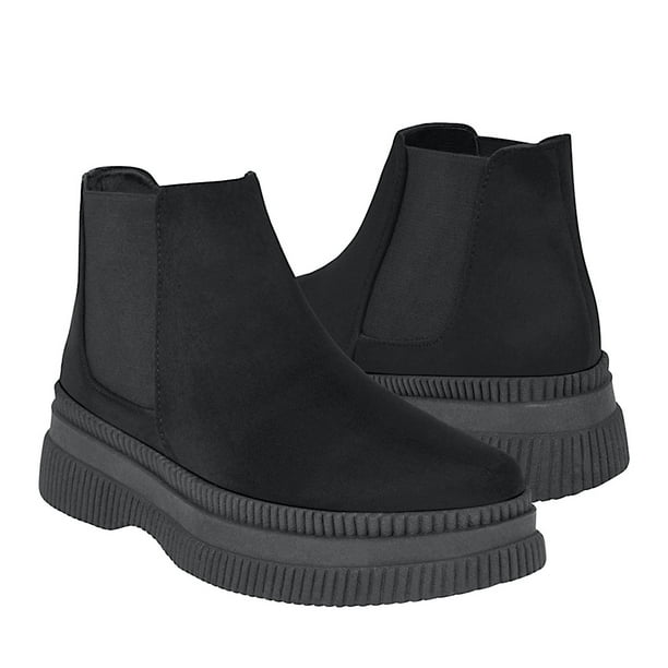 BOTINES DAMA SIENA 9833 SUEDE NEGRO
