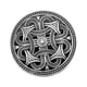 thumbnail image 4 of Broche con símbolo de escudo vikingo medieval, joyería vintage, bufanda vikinga gótica para solapa 1, 4 of 9